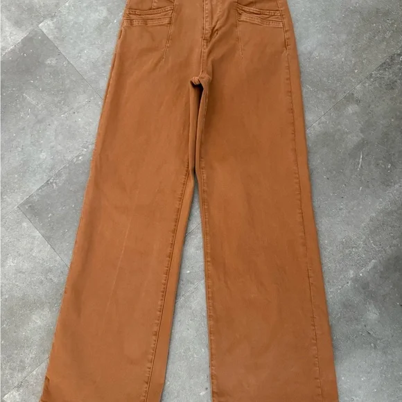 Women's Wide Leg Jeans in Rustic Orange Size 27 - Picture 4 of 9